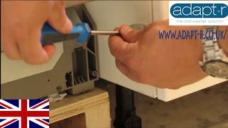 IKEA Metod dishwasher door problem Adaptr is the solution [upl. by Ennirok933]