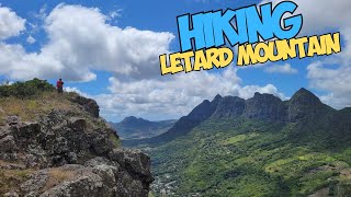 Best View on the Island Hiking on Letard Mountain in the Le Pouce valley 4K60FPS [upl. by Amliw152]