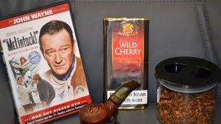 🇩🇪 Pfeife rauchen  Planta  Mc Lintock „Wild Cherryquot  Pipe Tobacco  Pfeifentabak  Pipe Smoking [upl. by Rebah]