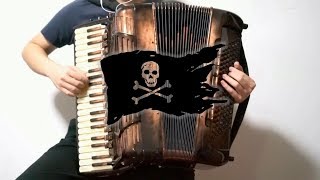 AccordionPirates of the Caribbean  Hes a Pirate [upl. by Ennasirk852]