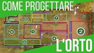 COME PROGETTARE LORTO  CALENDARIO DELLE SEMINE  ORTO E GIARDINAGGIO [upl. by Paluas611]