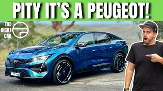 An EXCELLENT car but WHO will buy it 2024 Peugeot 408 PHEV review [upl. by Ohara]