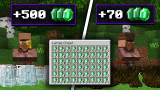 4 Best Ways To Get EMERALDS In Minecraft 121 [upl. by Badger]