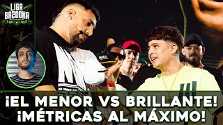 ¡EL MENOR vs BRILLANTE ¡TÉCNICAS DE OTRO PLANETA [upl. by Anikes792]