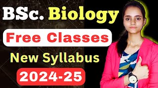 BSc Botany and Zoology Classes 202425  New Syllabus and Notes  Free Study  bscbiology [upl. by Huxley]