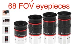 Svbony ultra wide 68 eyepieces telescope eyepiece svbony astronomy astronomer astro science [upl. by Bussey]