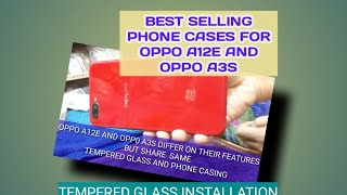 OPPO A12E and OPPO A3S SHARING SAME TEMPERED GLASS AND PHONE CASES [upl. by Yl]