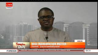 Kogi Gov Inauguration Is In Compliance With The Law  Moses OkezieOkafor PT2 280116 [upl. by Gordie]