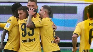 Aris Vs Levadiakos 31 All Goals Results amp Extended Highlights [upl. by Gaultiero]