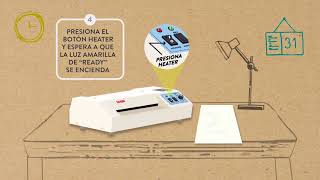 TUTORIAL  LAMINADORA DE DOC MODELO LM330 13quot [upl. by Rance]