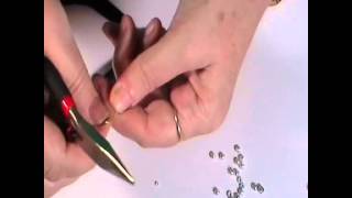 Wire Wrapping Stick Pin Tutorial [upl. by Rowe]