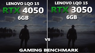 RTX 3050 6GB vs RTX 4050 6GB Gaming Benchmark Test  Lenovo LOQ 15 Gaming Test  Which is Better [upl. by Marinna]