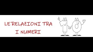 RELAZIONI TRA NUMERI MULTIPLI DIVISORI E NUMERI PRIMI [upl. by Adaran]