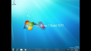 Taking a look at Windows 7 Build 7077 [upl. by Ailedo]