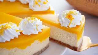 레몬 좋아하세요 🍋 레몬 뉴욕 치즈케이크 만들어 보세요  Lemon New York Cheesecake Recipe [upl. by Pastelki390]