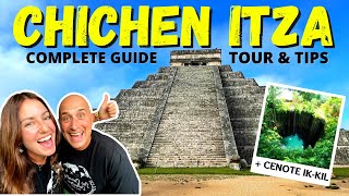 CHICHEN ITZA MEXICO  Tour amp Guide  CENOTE IkKil 🔥 MUST WATCH [upl. by Wyndham]