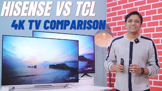 Hisense 43quot 4K 2020 Vs TCL 43quot 4K TV Comparison  Best Features Problems Software amp More [upl. by Tobye]