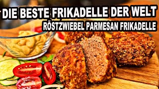 Röstzwiebel Parmesan Frikadellen die BESTE Frikadelle  The BBQ BEAR [upl. by Flo]