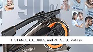 Niceday Elliptical Machine Cross Trainer with HyperQuiet Magnetic Driving System 16 Resistance [upl. by Eiramanitsirhc]