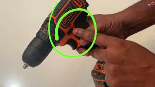 Black and Decker Drill screw and unscrew drill bit [upl. by Judith]