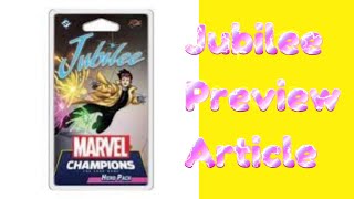 Exciting First Look Marvel Champions Jubilee Hero Pack marvelchampions [upl. by Mario]