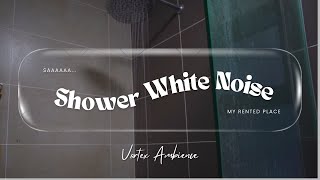 Shower Serenity Relaxing Bathroom Shower White Noise 🌧️🚿 [upl. by Plafker802]