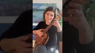 Fingerpicking Übung Zupfen auf Ukulele 34Takt Variante Nr 3 [upl. by Berthe]