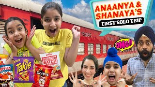 Anaanya amp Shanaya’s First Solo Trip  RS 1313 VLOGS  Ramneek Singh 1313 [upl. by Chaing622]