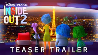 INSIDE OUT 2 – TEASER TRAILER 2024 Disney Pixar Studios [upl. by Botti476]