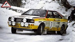 Rallye MonteCarlo 1984  Group B Passats de canto Telesport [upl. by Prudy]