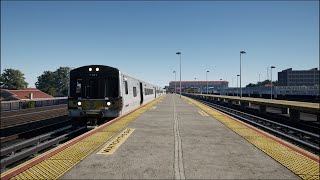 TSW 4 Operating LIRR M7 863 Express From Long Beach To Atlantic Terminal [upl. by Jerry830]