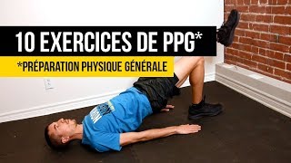 10 exercices de PPG course à pied SANS matériel [upl. by Ravahs]