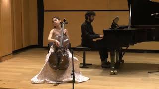 Nahar Eliaz Beethoven Sonata for Piano and Cello op 69 no3 2nd amp 3rd mov [upl. by Mehetabel653]