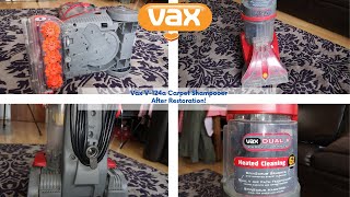 Vax V124 Carpet Shampoo Machine  After Restoration amp Demonstration [upl. by Lenoyl]