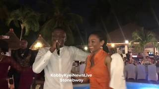 Nana Konadu Agyeman Rawlings and her daughter Zanetor Join Stonebwoy On the Dance floor [upl. by Pitts]