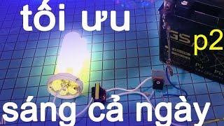 mạch kích đèn huỳnh quang tiết kiệm điện  dùng ắc quy 12v [upl. by Osner]