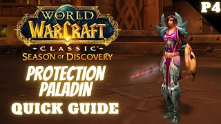 Beginner Protection Paladin Heat 3 Guide  Season of Discovery Phase 4 World of Warcraft [upl. by Koppel220]