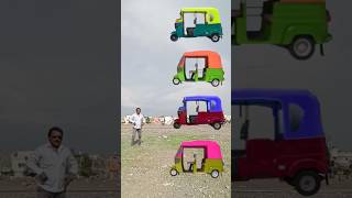 Three wheeler to Jcb tracktor 🚜 Bulldozer amp Ambulance  Vfx funny magic Video funny short [upl. by Anilas235]