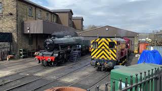 Keighley And Worth Valley Railway Spring Steam Gala 2024 [upl. by Caves91]