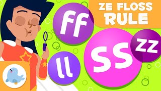 Ze Floss Rule 🎉GRAMMAR and SPELLING for Kids📝 Superlexia ⭐ Episode 14 [upl. by Eidson]