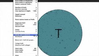 Come centrare testi immagini ecc in Photoshop CS6 Ita [upl. by Elbam]