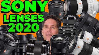 Sony Lenses for Beginners  2020 Edition  Native E Mount  FE vs E [upl. by Liponis]