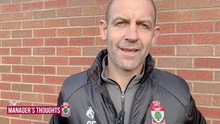 Manager Interview  Guilsfield vs CPD Bae Colwyn  22nd October 2022 [upl. by Nuahsyt]