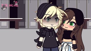 lila and adrien  together  adrientte angst gacha [upl. by Ennovahc]