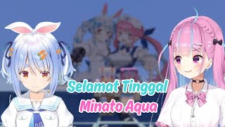 Moment Terakhir Aqu Peko Pekora dan Aqua Nangis Ketika Bermain untuk Terakhir Kalinya  Hololive [upl. by Bianchi]