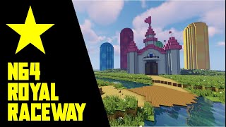 Royal Raceway  Mario Kart 64 in Minecraft [upl. by Hochman857]