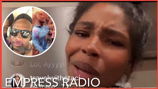 Arionne Curry Has Mental Breakdown On Instagram Live After Talking To A WIFE [upl. by Gninnahc]