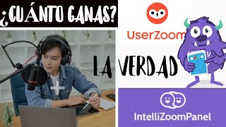 📲 Userzoom e Intellizoom revisión completa ¿Cuánto se gana Experiencia personal y opinión [upl. by Steward]