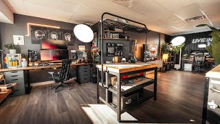 I Built My Dream Office Workspace Tour 2023 [upl. by Vivi]