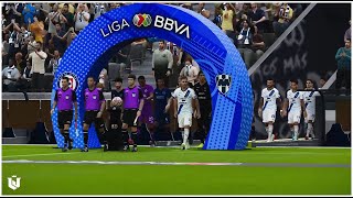 Monterrey vs Cruz Azul ● Liga Mx 2024 ● Gameplay Pes 2021 [upl. by Dream]